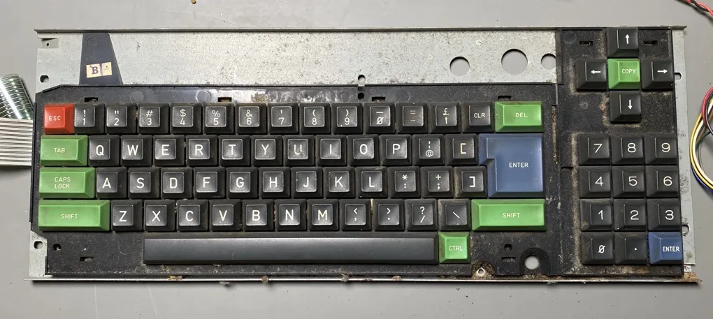 Keyboard grime