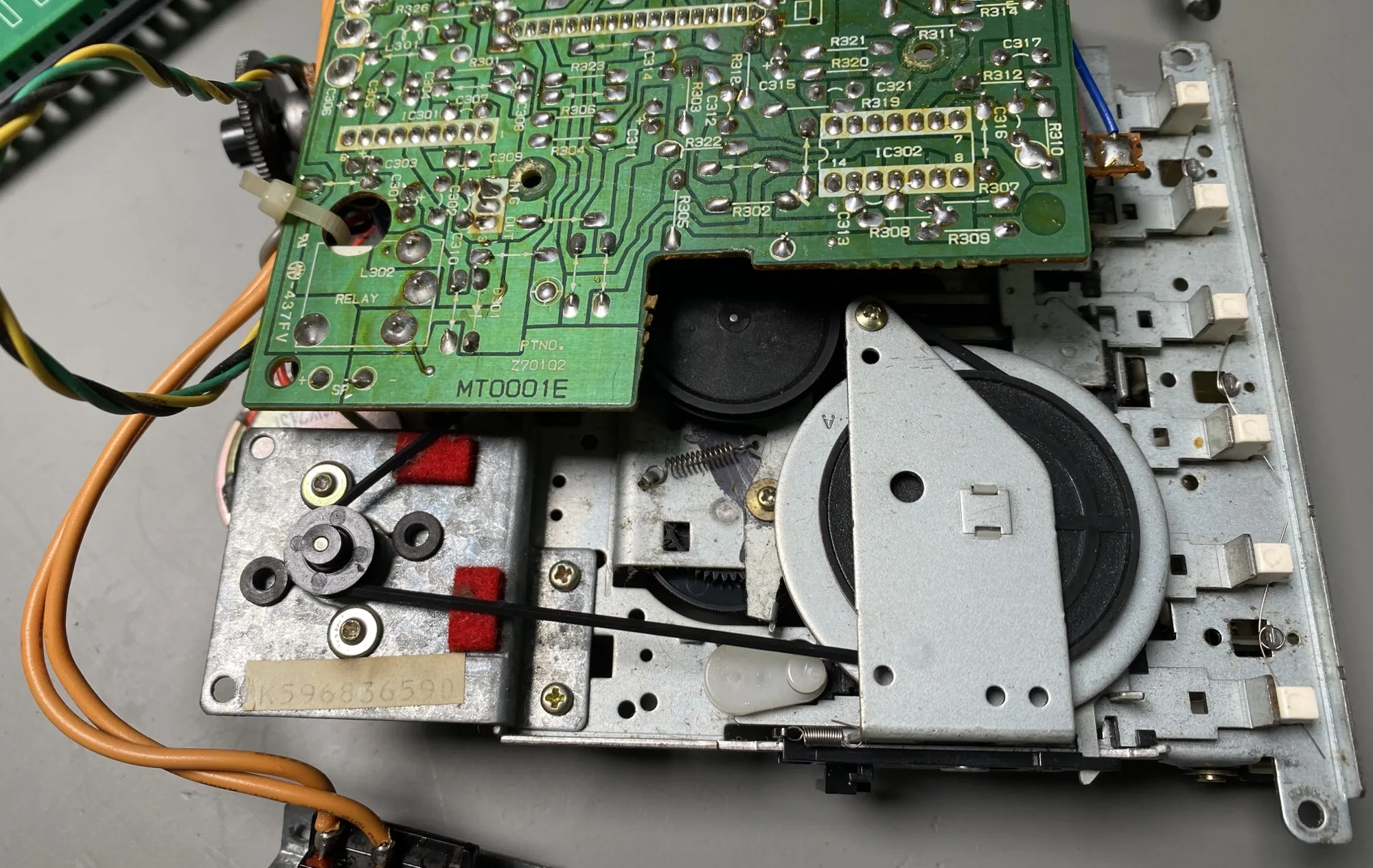 Drive Belts Installed