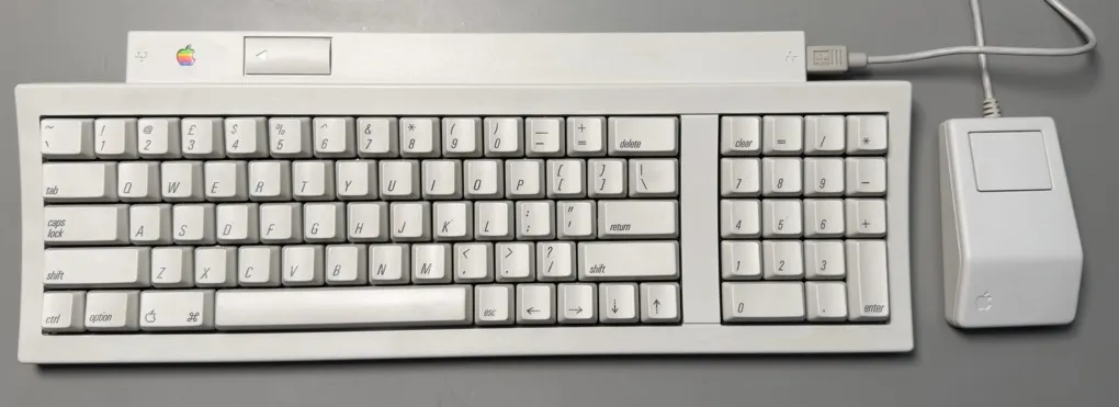 Keyboard and Mouse after cleaning